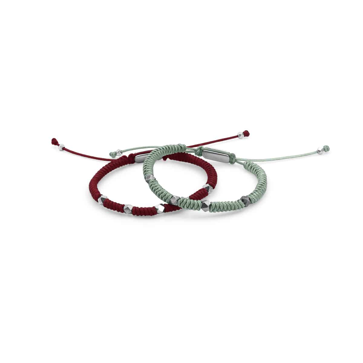 braided bracelet, snake knot