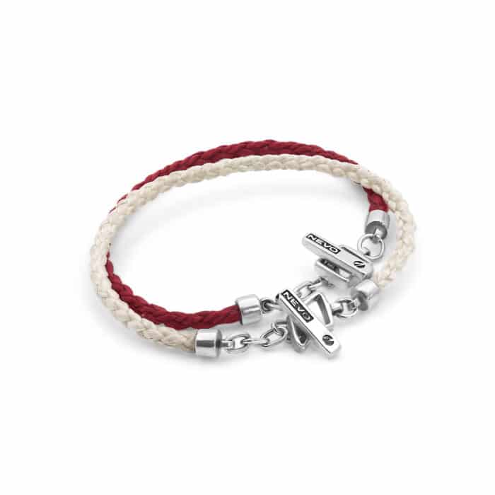 חבצלת השרון שושנת העמקים, red braided bracelet, white braided bracelet, wovaned bracelet