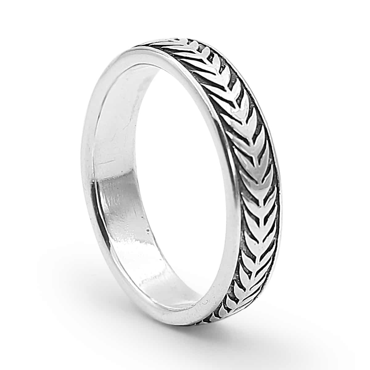 Dekel Ring, by nevo, palm tree, palm ring, nature ring, leaf ring