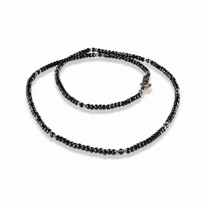 moonlight necklace, spinel gemstone necklace, spinel gem, sparky necklace